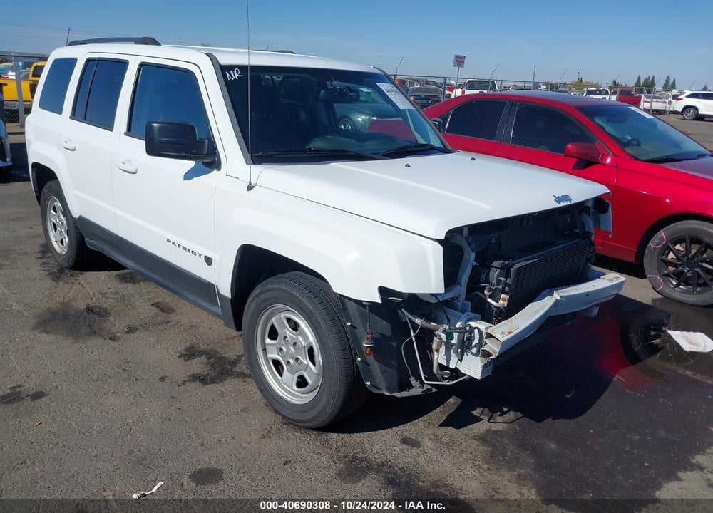 2016 JEEP PATRIOT SPORT VIN: 1C4NJPBA4GD641351