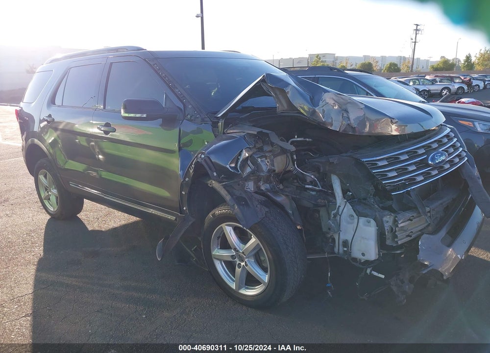 2017 FORD EXPLORER XLT VIN: 1FM5K8D81HGC82081