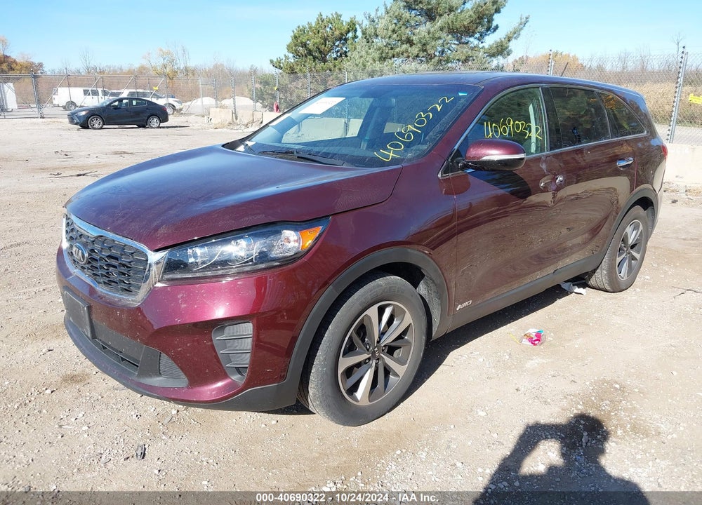 2020 KIA SORENTO 3.3L LX VIN: 5XYPGDA52LG681028