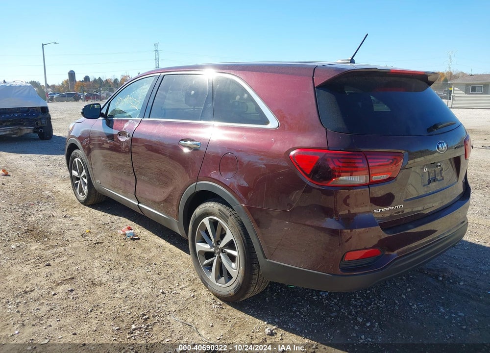 2020 KIA SORENTO 3.3L LX VIN: 5XYPGDA52LG681028