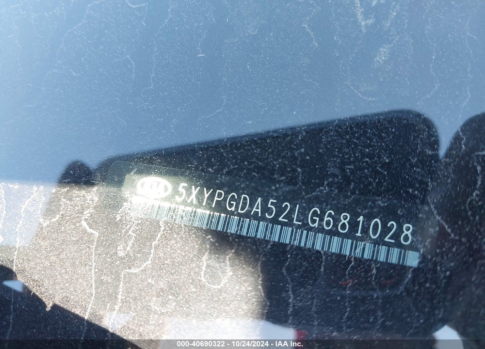 2020 KIA SORENTO 3.3L LX VIN: 5XYPGDA52LG681028