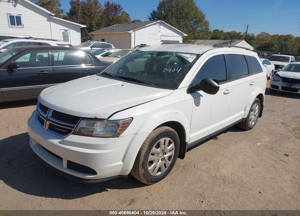 2018 DODGE JOURNEY SE VIN: 3C4PDCAB8JT529110