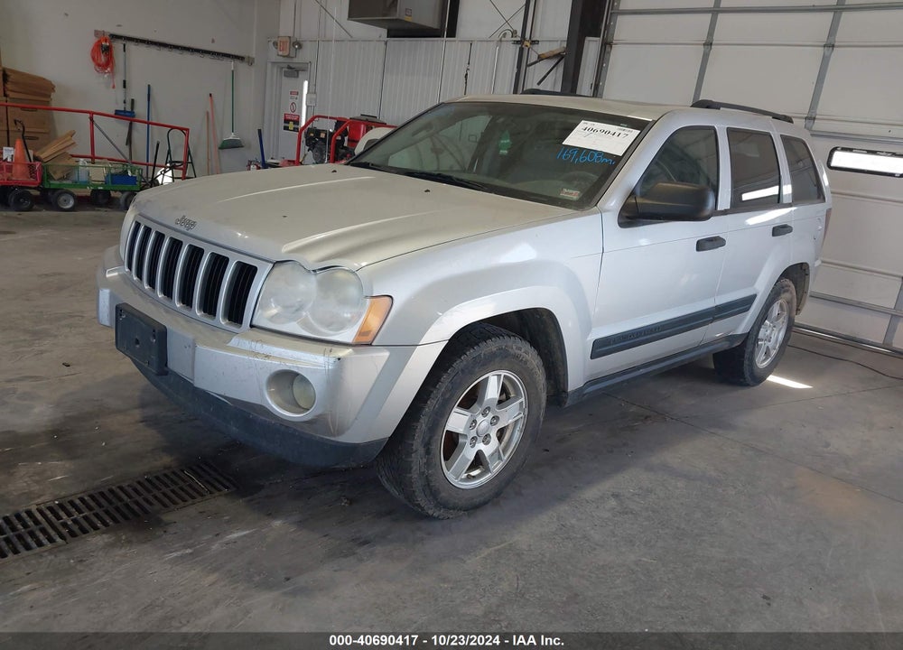 2005 JEEP GRAND CHEROKEE LAREDO VIN: 1J4GR48K95C651998
