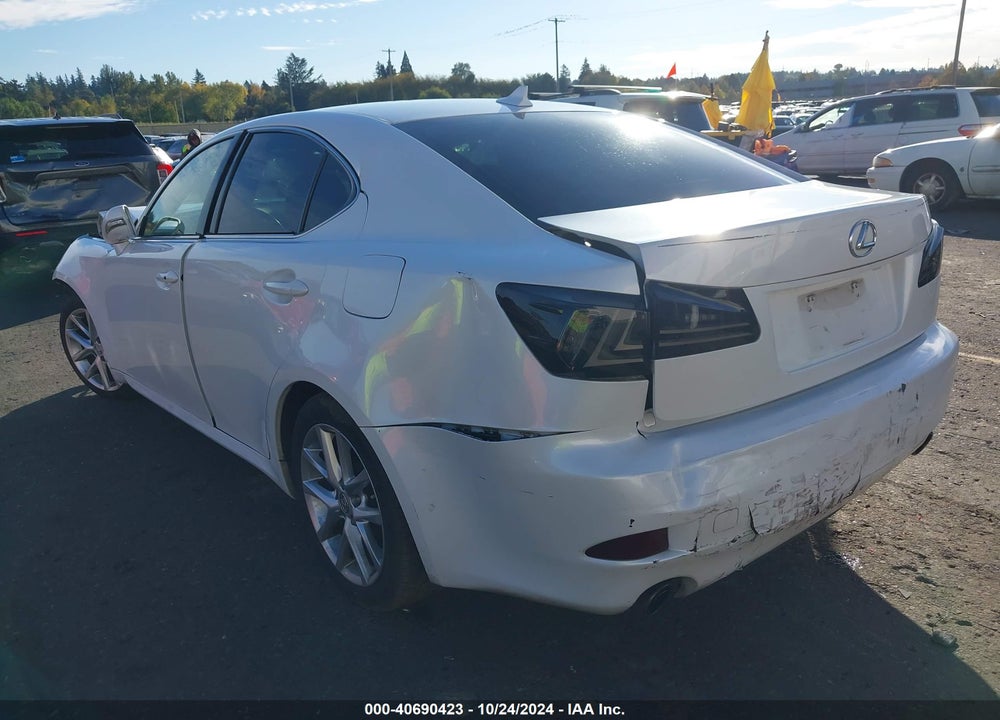 2013 LEXUS IS 250 VIN: JTHBF5C21D5185300