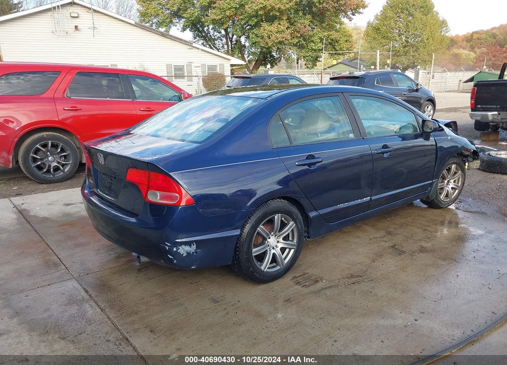 2008 HONDA CIVIC LX VIN: 1HGFA16548L047446