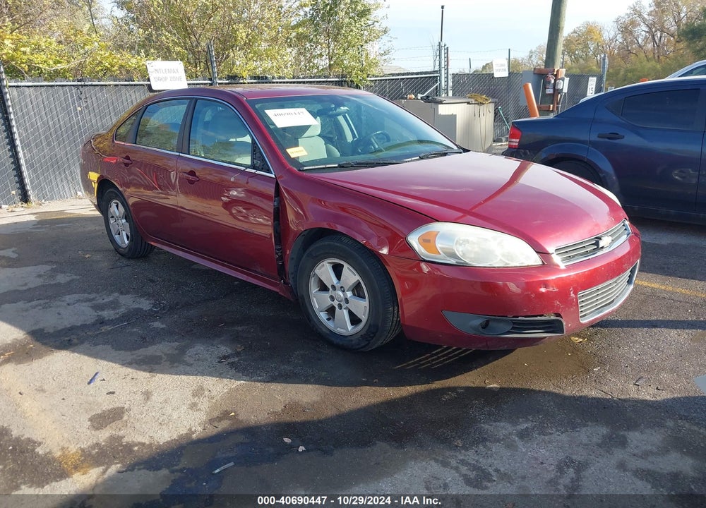 2010 CHEVROLET IMPALA LT VIN: 2G1WB5EK1A1174489