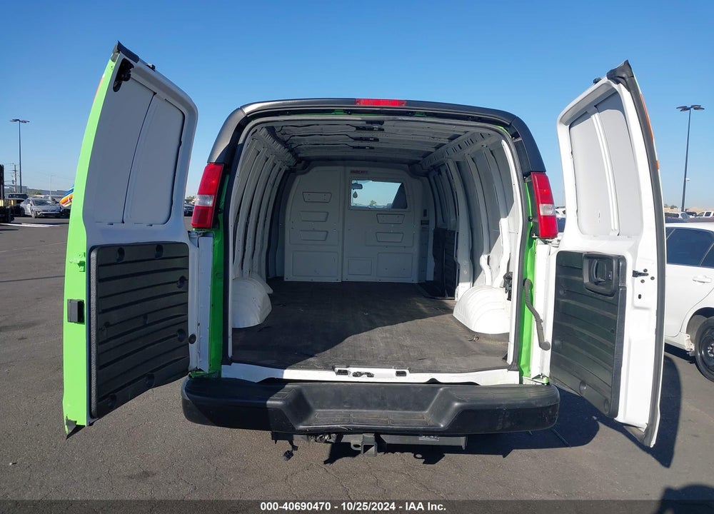 2022 GMC SAVANA CARGO RWD 3500 EXTENDED WHEELBASE WORK VAN VIN: 1GTZ7HFP4N1285535