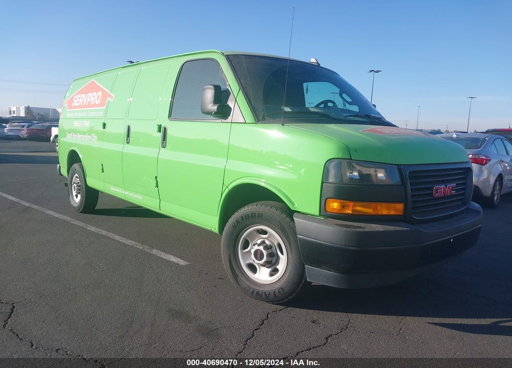 2022 GMC SAVANA CARGO RWD 3500 EXTENDED WHEELBASE WORK VAN VIN: 1GTZ7HFP4N1285535