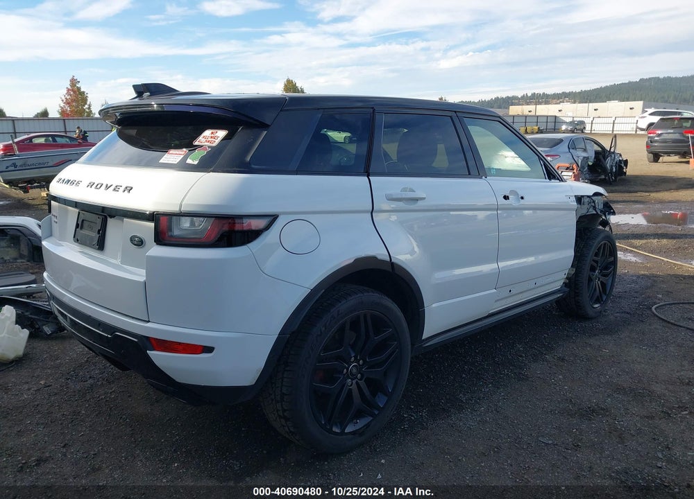 2018 LAND ROVER RANGE ROVER EVOQUE HSE DYNAMIC VIN: SALVD2RXXJH292161