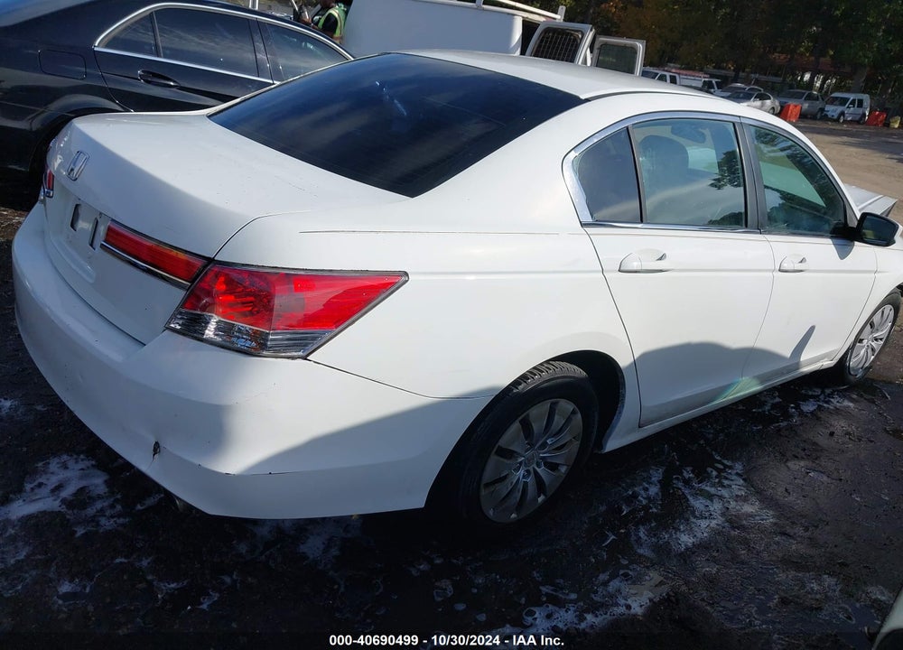 2012 HONDA ACCORD 2.4 LX VIN: 1HGCP2F34CA138050
