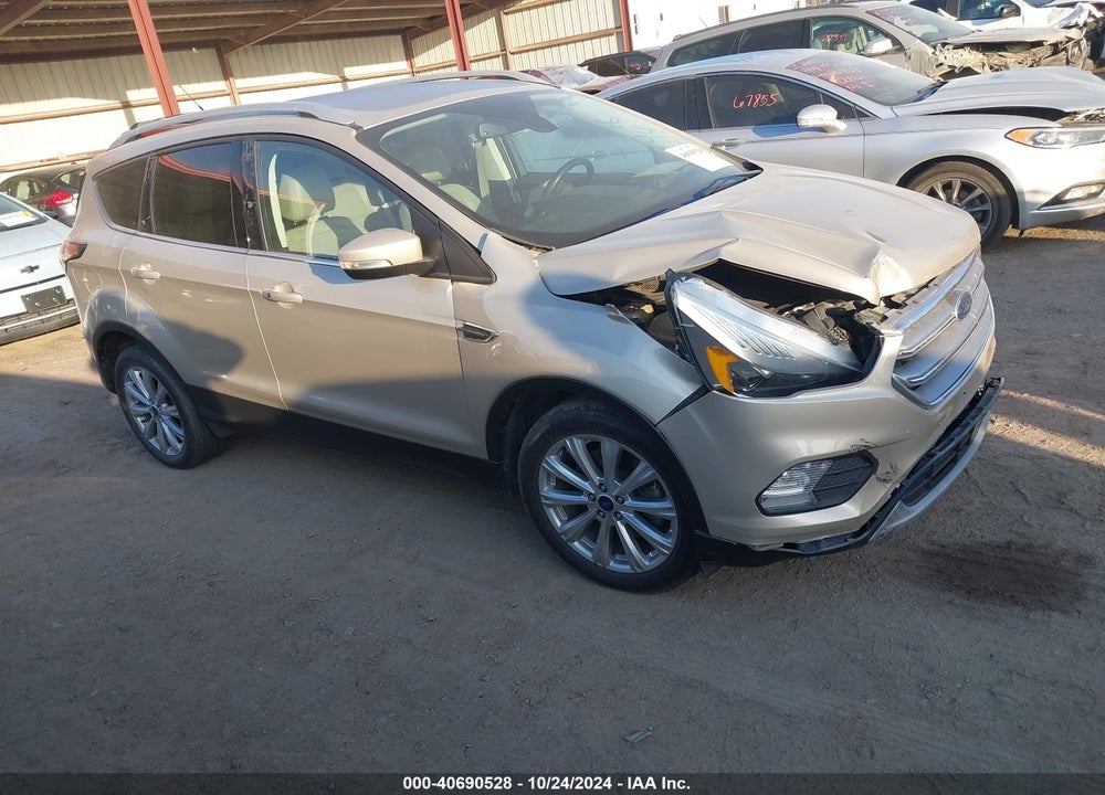 2017 FORD ESCAPE TITANIUM VIN: 1FMCU9J90HUC25182