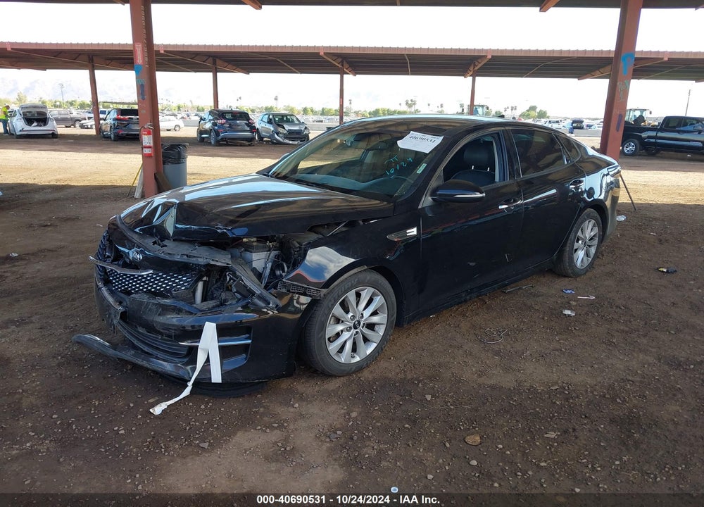 2017 KIA OPTIMA EX VIN: 5XXGU4L30HG127356