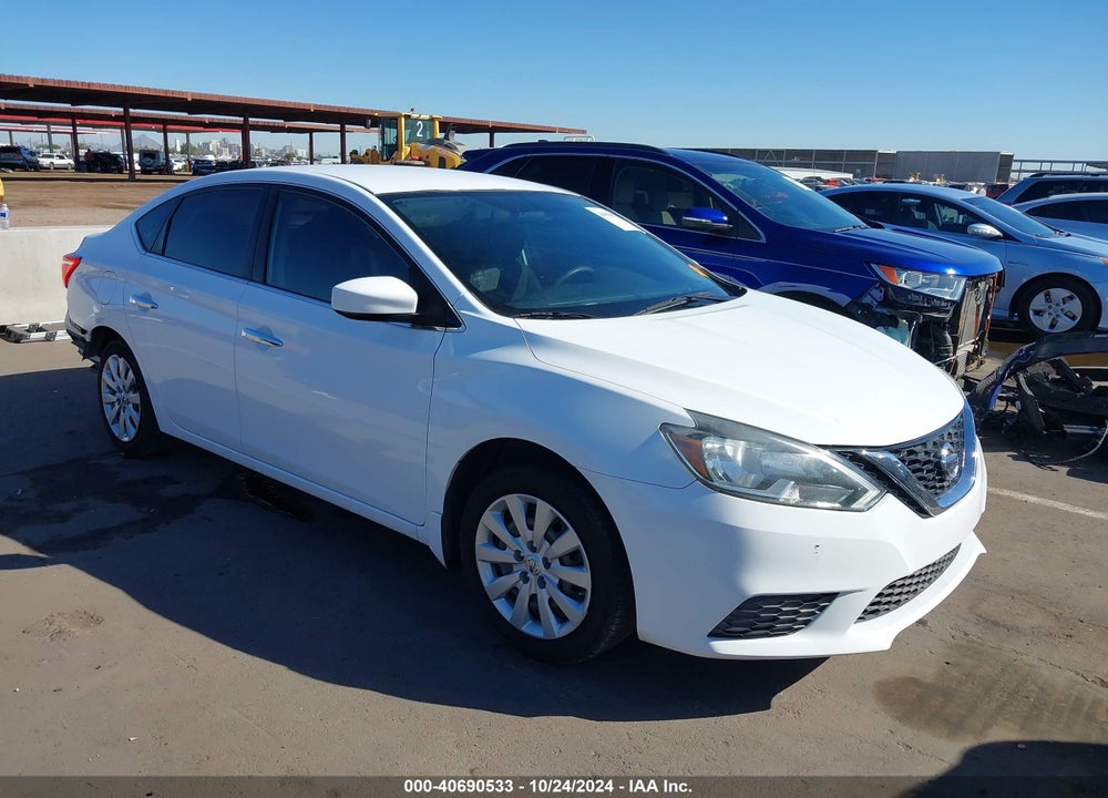 2016 NISSAN SENTRA S VIN: 3N1AB7AP8GY291093
