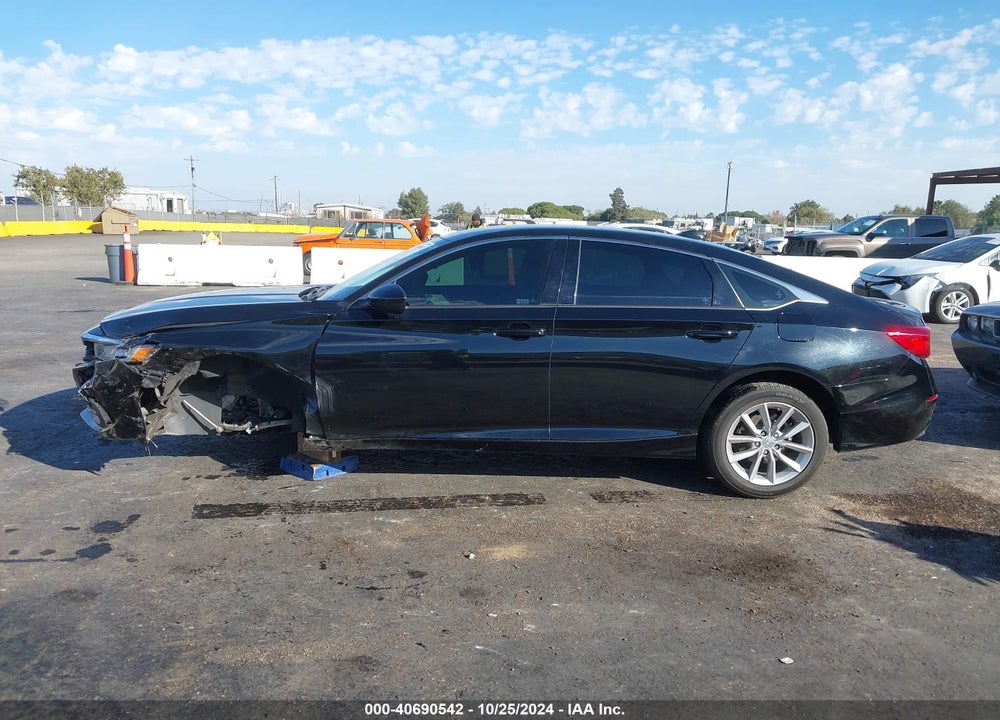 2021 HONDA ACCORD VIN: 1HGCV1F13MA033337