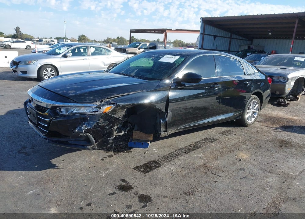 2021 HONDA ACCORD VIN: 1HGCV1F13MA033337