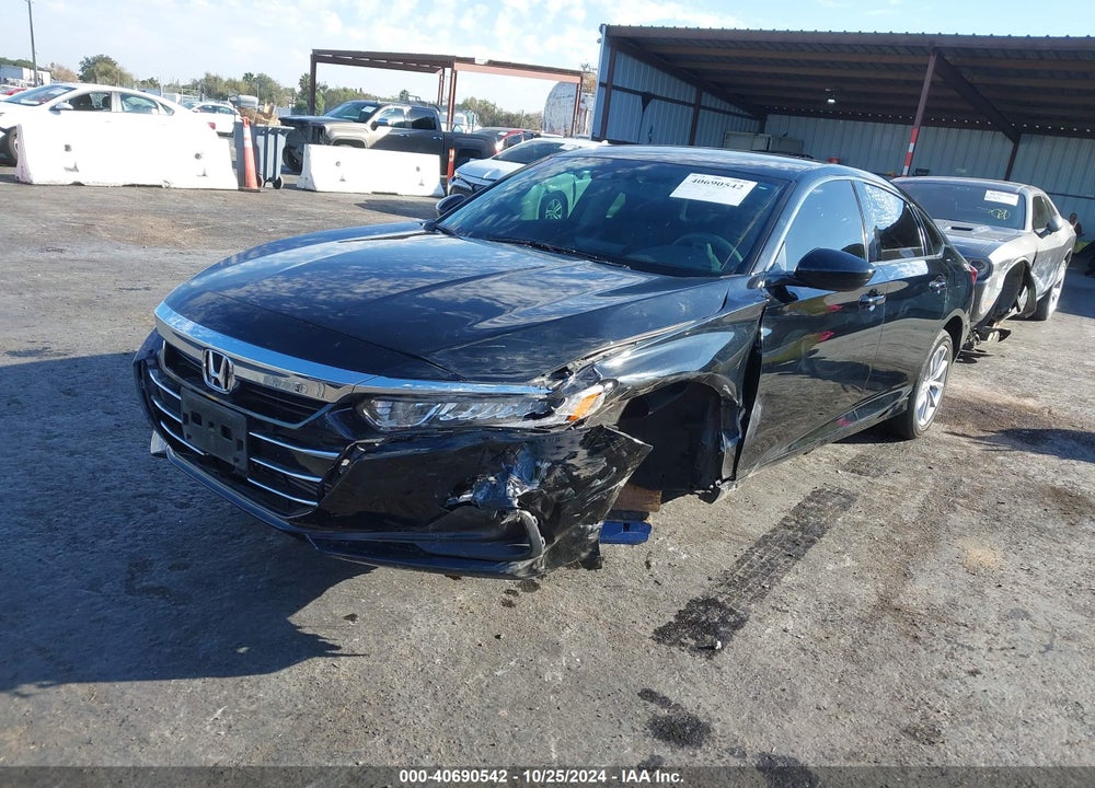 2021 HONDA ACCORD VIN: 1HGCV1F13MA033337