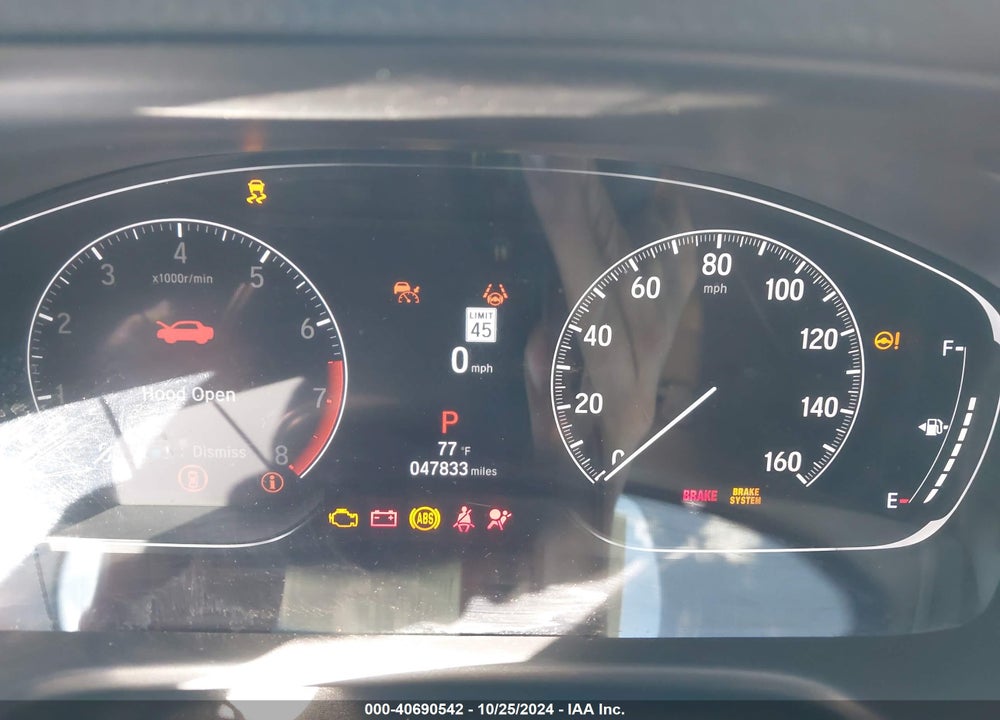 2021 HONDA ACCORD VIN: 1HGCV1F13MA033337