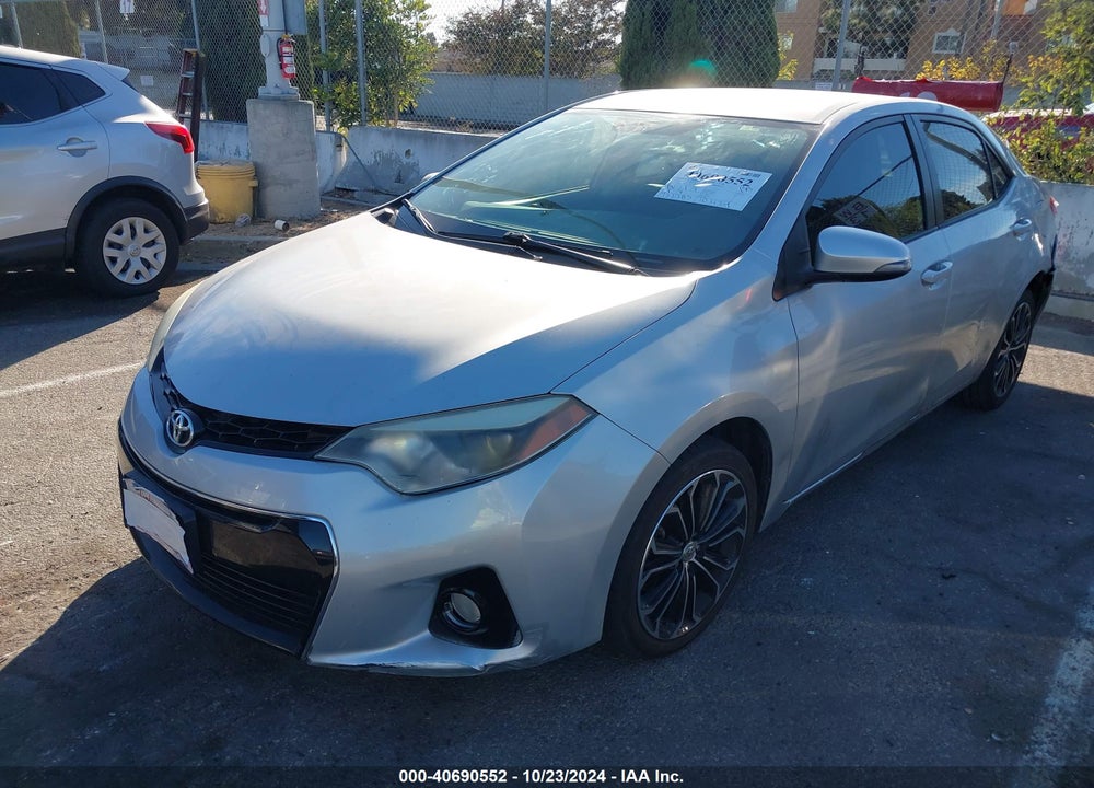 2016 TOYOTA COROLLA S PLUS VIN: 5YFBURHE7GP437821