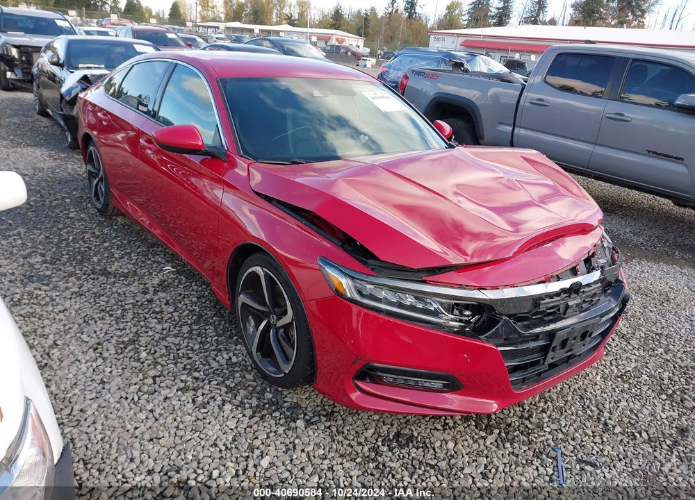 2018 HONDA ACCORD SPORT VIN: 1HGCV1F37JA174439