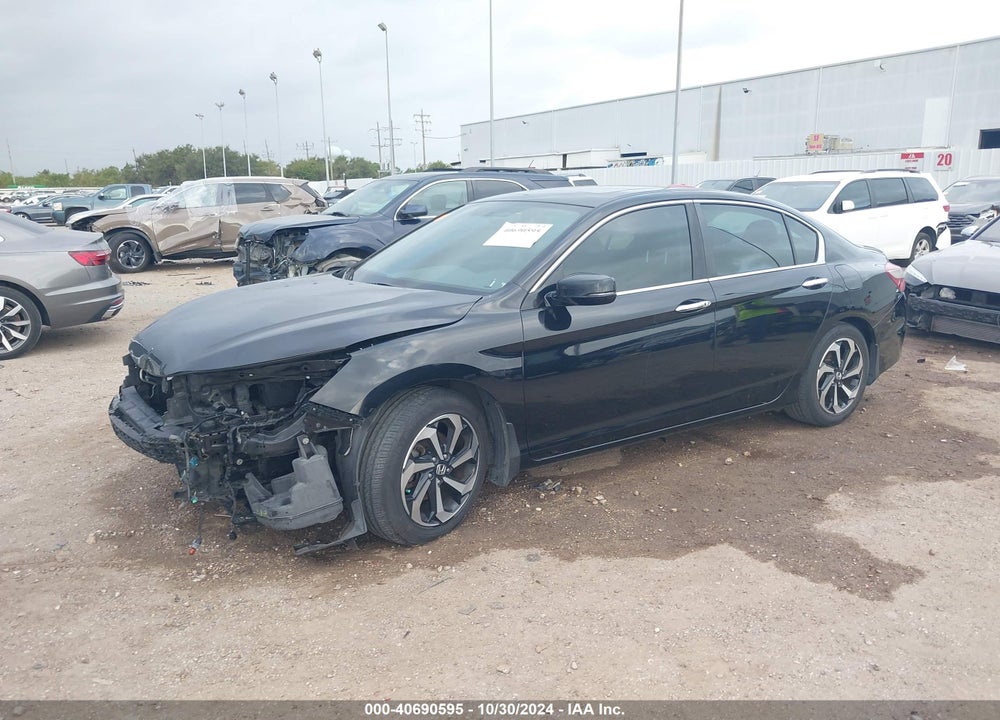 2017 HONDA ACCORD EX VIN: 1HGCR2F77HA240270