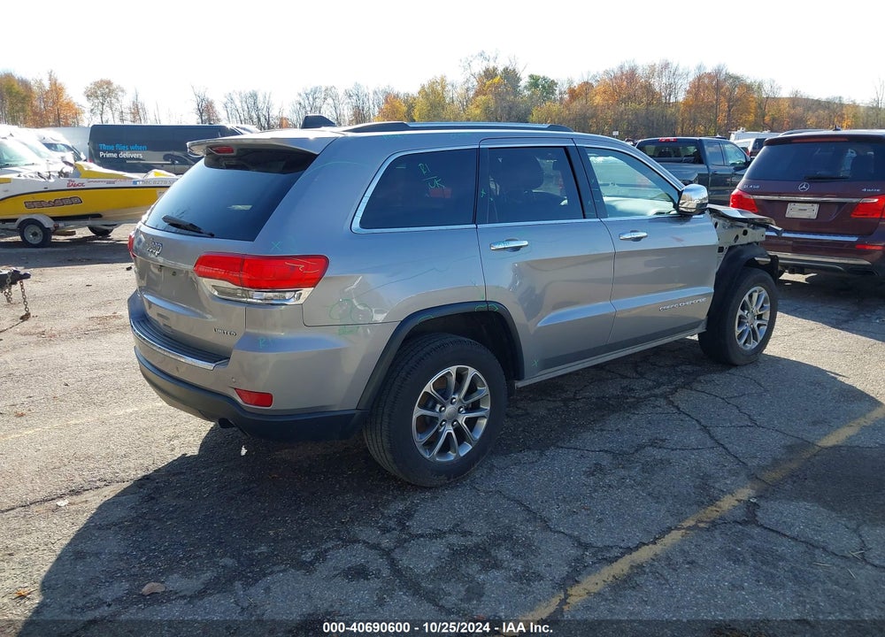 2015 JEEP GRAND CHEROKEE LIMITED VIN: 1C4RJFBG5FC794275