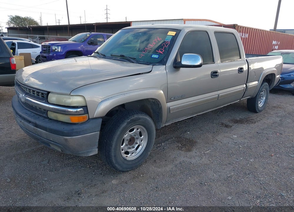 2002 CHEVROLET SILVERADO 1500HD LS VIN: 1GCGC13U72F127841