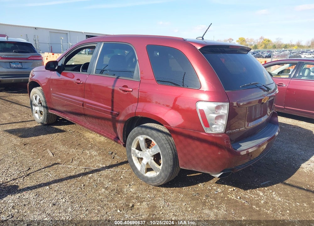 2008 CHEVROLET EQUINOX SPORT VIN: 2CNDL937086070151