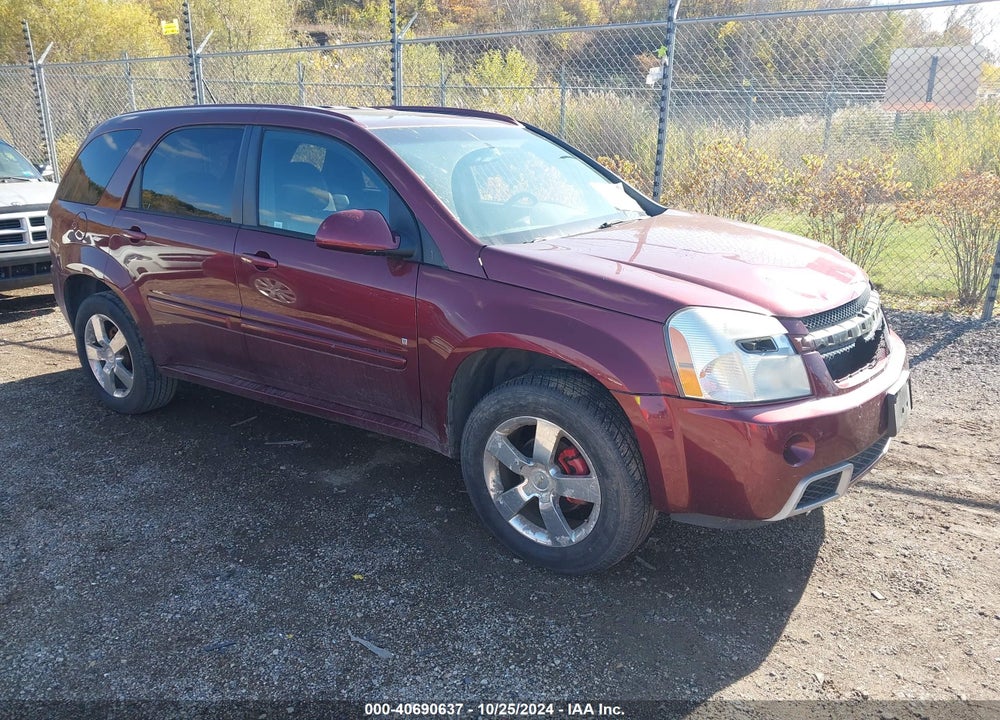 2008 CHEVROLET EQUINOX SPORT VIN: 2CNDL937086070151