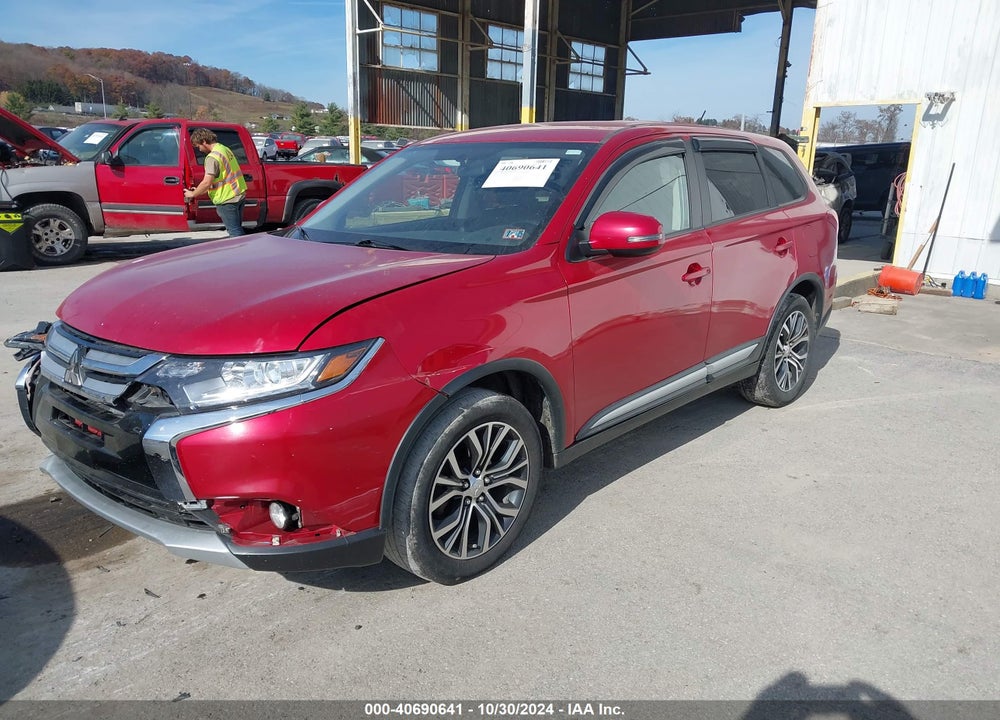 2016 MITSUBISHI OUTLANDER SE VIN: JA4AZ3A35GZ002492