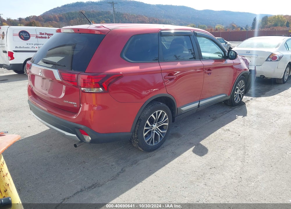2016 MITSUBISHI OUTLANDER SE VIN: JA4AZ3A35GZ002492