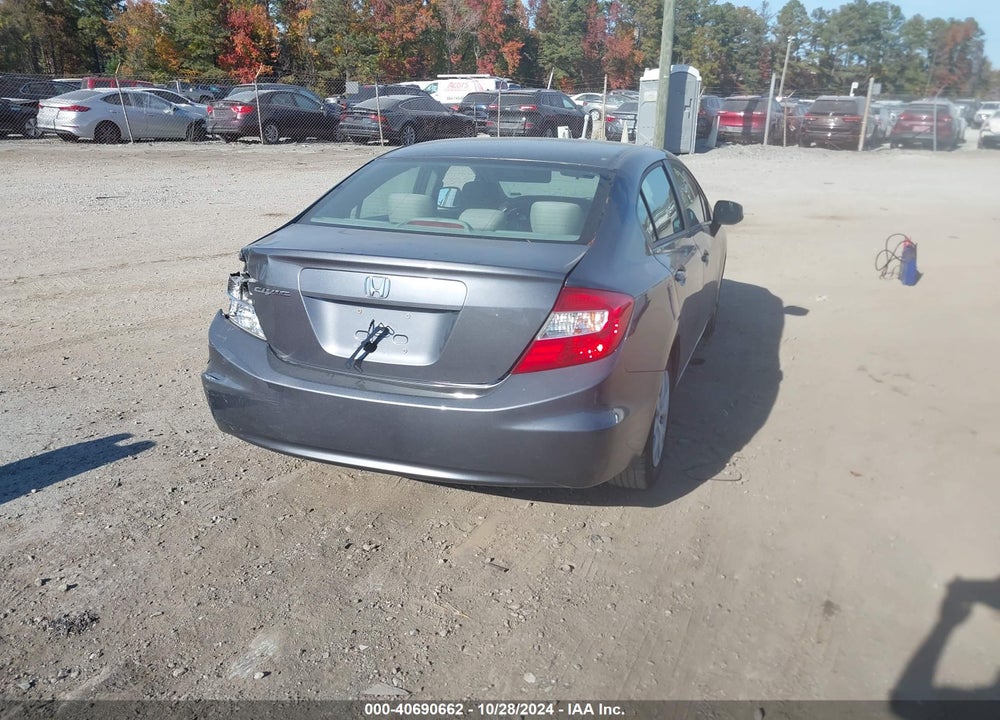 2012 HONDA CIVIC SDN LX VIN: 2HGFB2F53CH318943