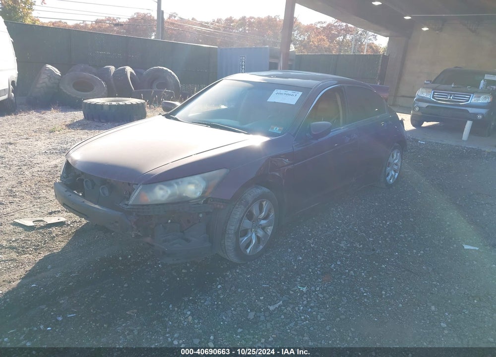 2010 HONDA ACCORD 2.4 EX-L VIN: 1HGCP2F88AA007065