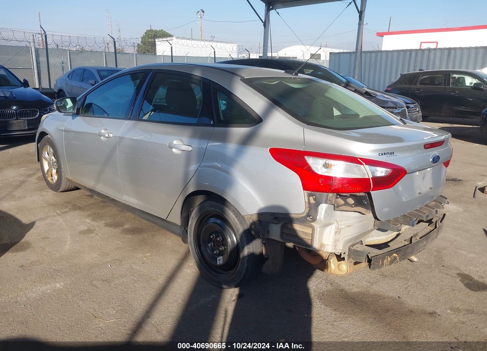 2013 FORD FOCUS SE VIN: 1FADP3F27DL252393