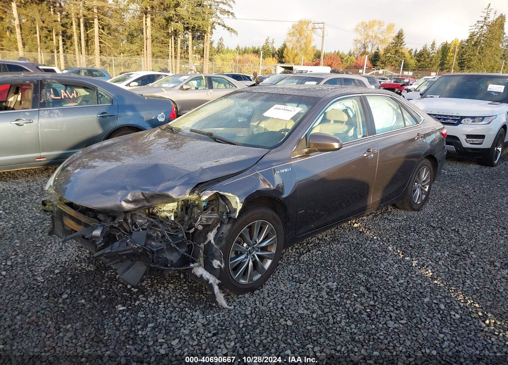 2015 TOYOTA CAMRY HYBRID XLE VIN: 4T1BD1FK1FU147887