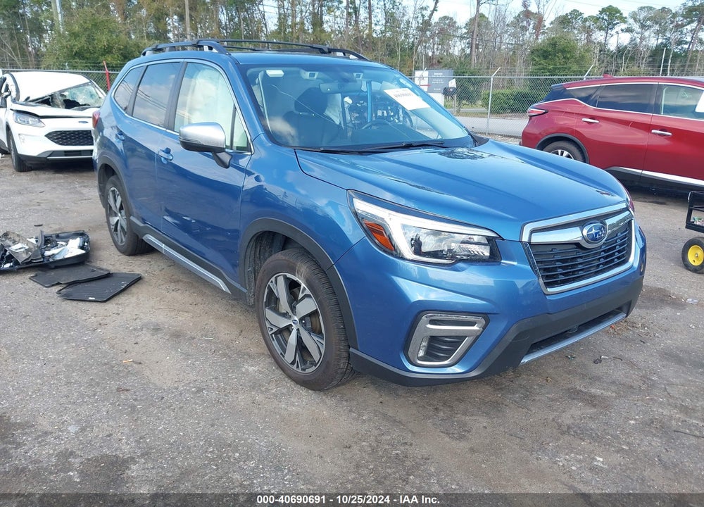 2021 SUBARU FORESTER TOURING VIN: JF2SKAXC8MH456653