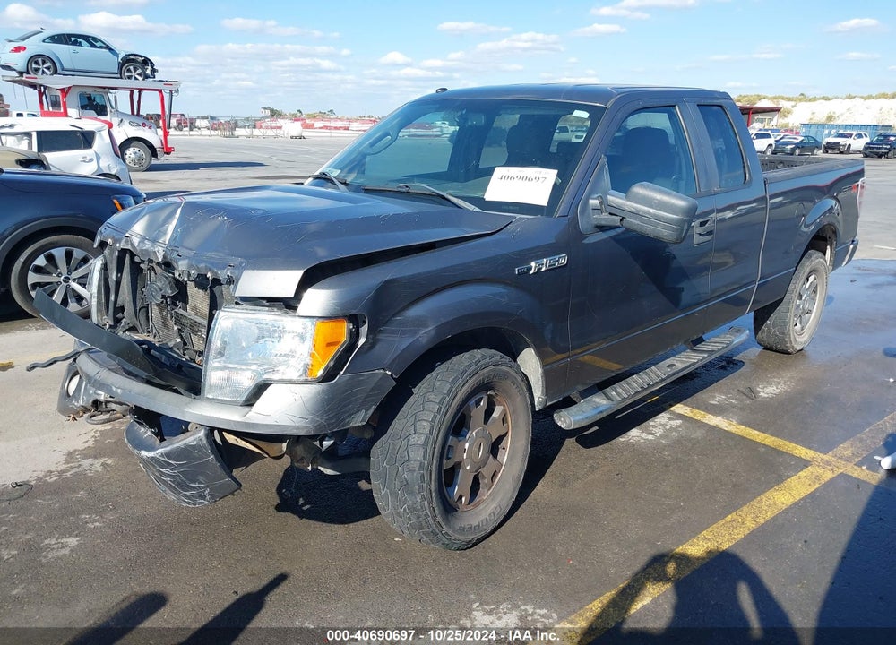 2009 FORD F-150 STX VIN: 1FTRX14849FB10407