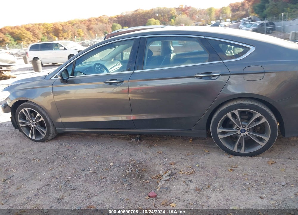 2020 FORD FUSION TITANIUM VIN: 3FA6P0D90LR193579