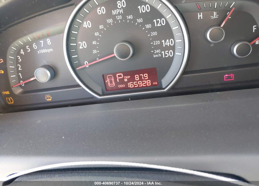 2009 KIA BORREGO EX V6 VIN: KNDJH741595036159