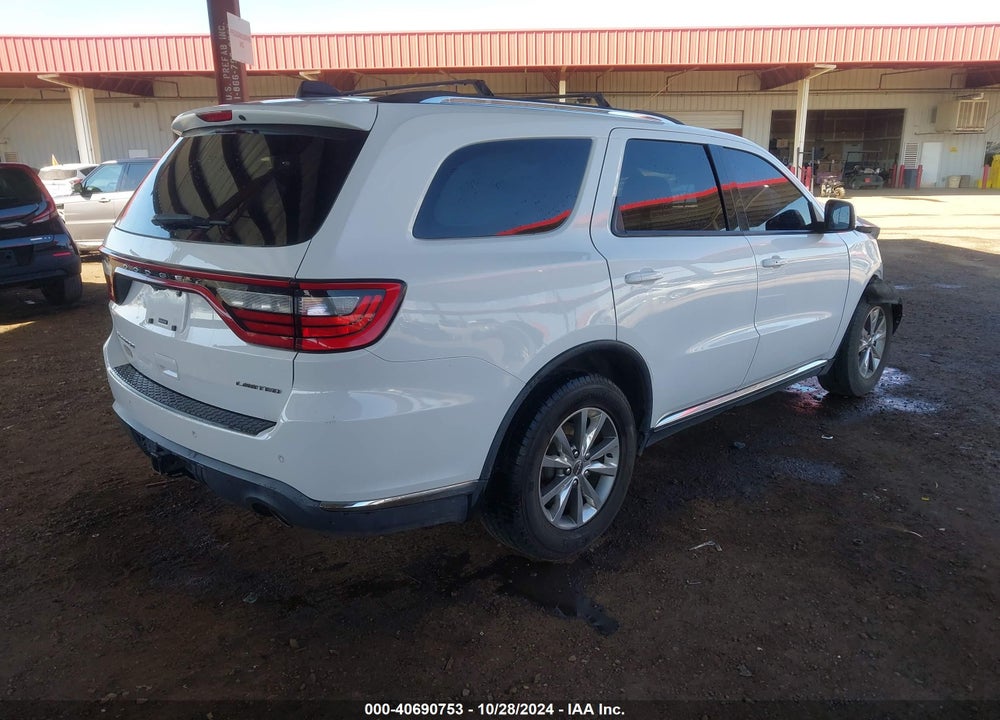 2015 DODGE DURANGO LIMITED VIN: 1C4RDHDG5FC132714