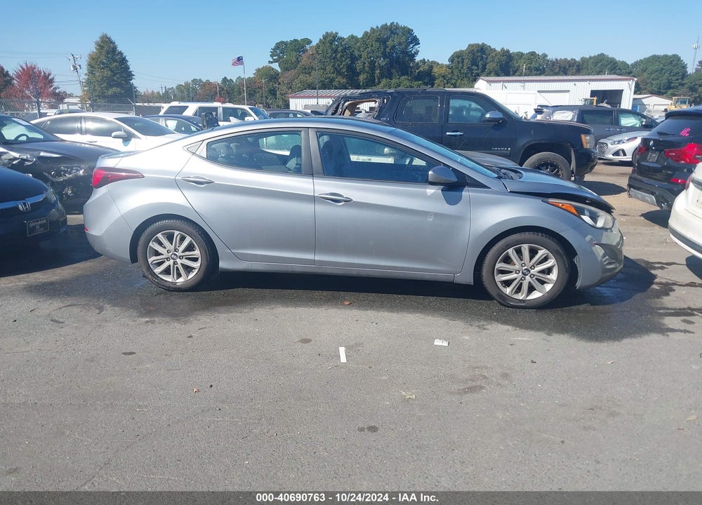 2015 HYUNDAI ELANTRA SE VIN: KMHDH4AE9FU420512