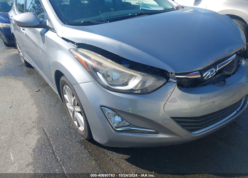 2015 HYUNDAI ELANTRA SE VIN: KMHDH4AE9FU420512