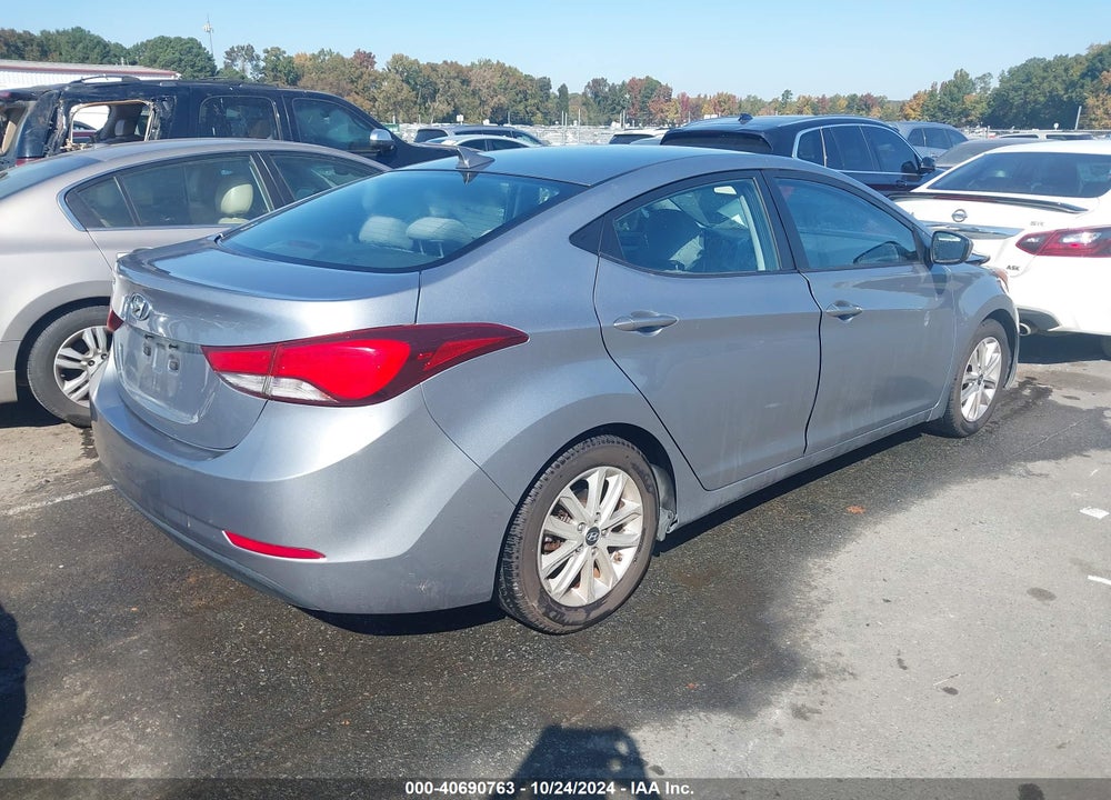2015 HYUNDAI ELANTRA SE VIN: KMHDH4AE9FU420512