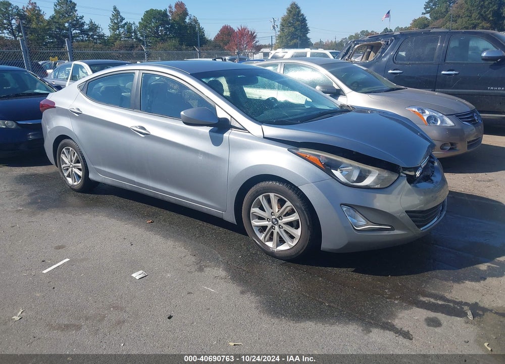 2015 HYUNDAI ELANTRA SE VIN: KMHDH4AE9FU420512