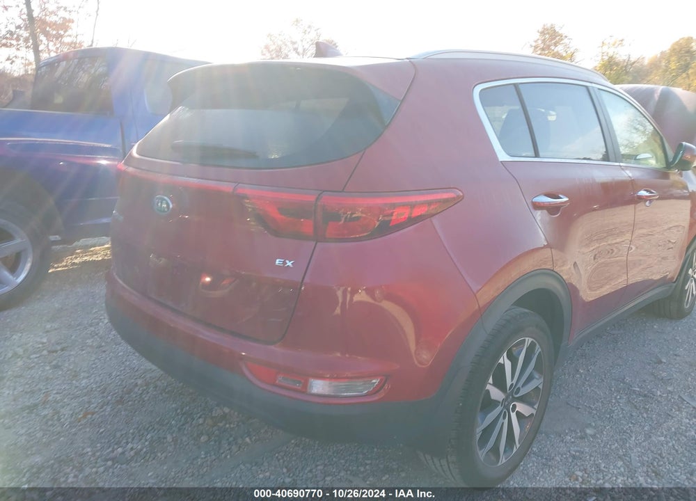 2017 KIA SPORTAGE EX VIN: KNDPN3AC6H7168156