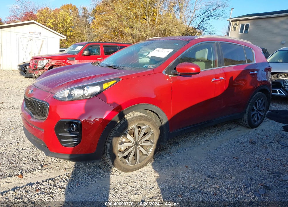 2017 KIA SPORTAGE EX VIN: KNDPN3AC6H7168156