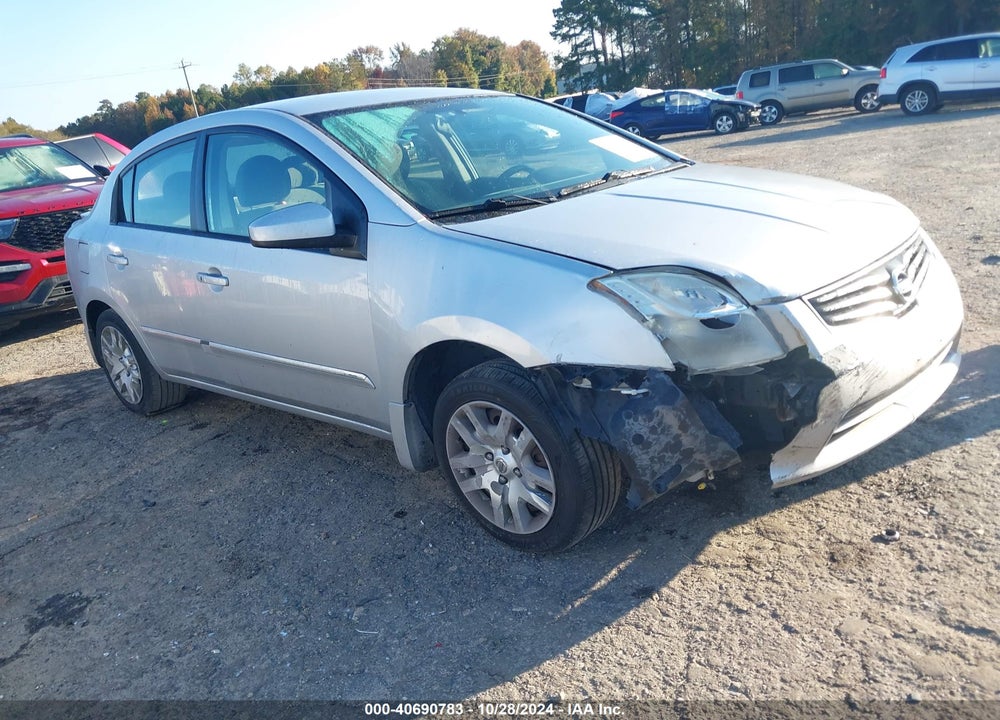 2012 NISSAN SENTRA 2.0 S VIN: 3N1AB6AP5CL621659