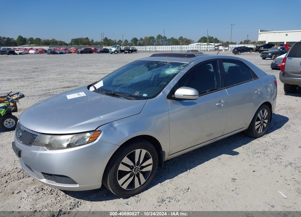 2013 KIA FORTE EX VIN: KNAFU4A20D5655688