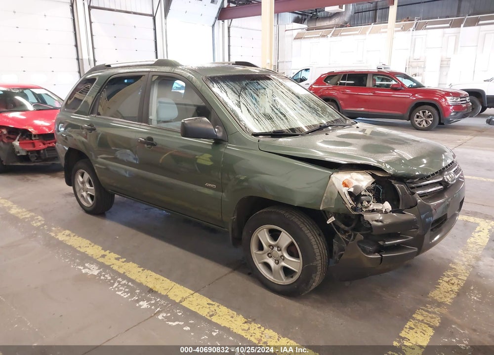 2006 KIA SPORTAGE LX VIN: KNDJE724967292584
