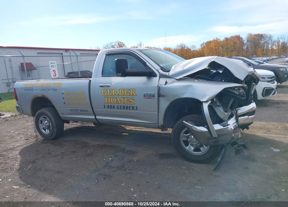 2011 RAM 2500 SLT VIN: 3D7LT2ET1BG538990