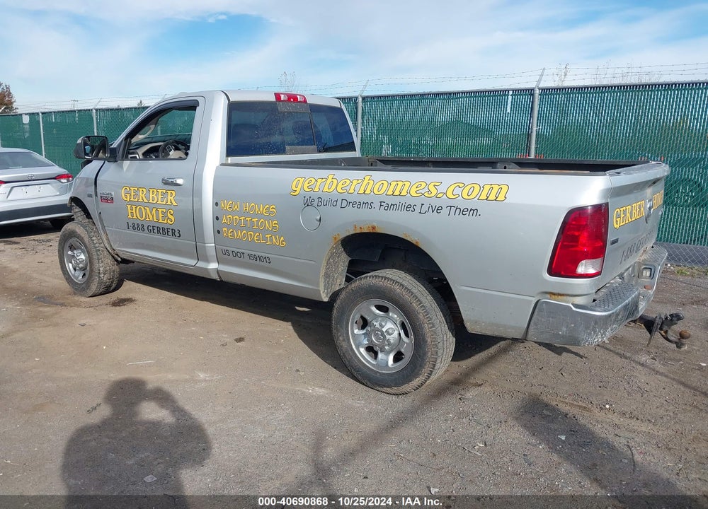 2011 RAM 2500 SLT VIN: 3D7LT2ET1BG538990